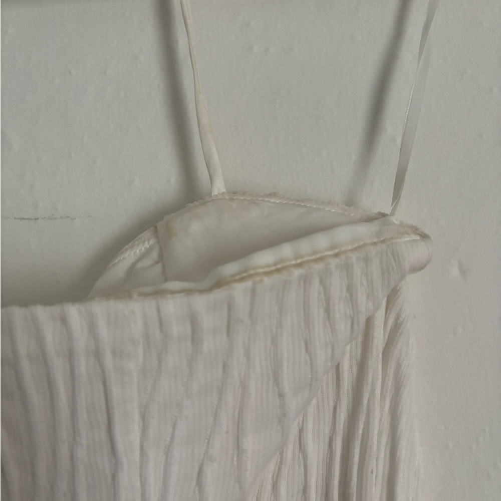 White Halter Dress Princess Polly - Picture 3 of 4